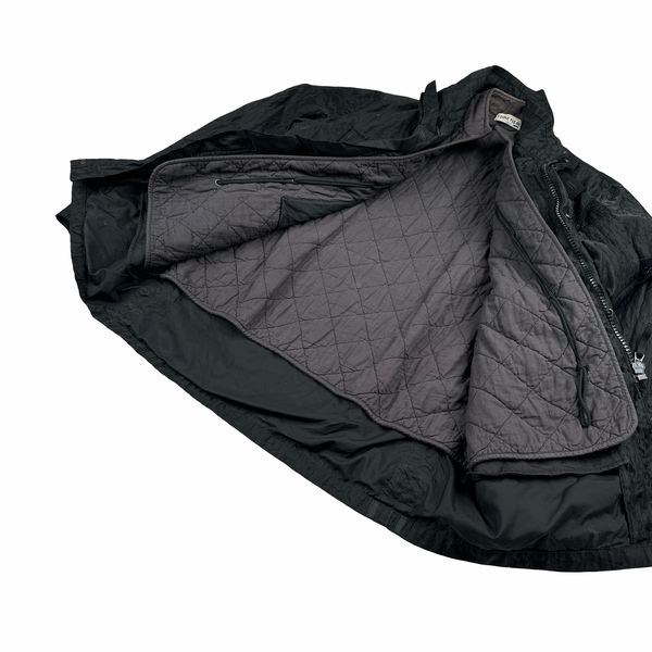 Stone Island 2002 Black Monofilament Duel Layer Mesh Jacket - XL