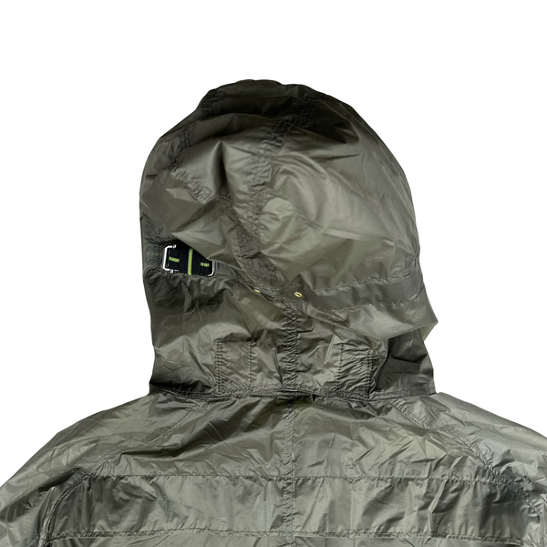 Ma Strum Grey Multi Pocket Long Lightweight Jacket - XL
