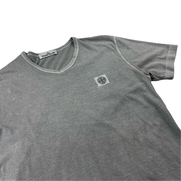 Stone island v neck t shirt outlet