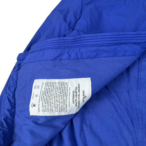 Stone Island 2019 Blue Comfort Tech Composite Jacket - Medium