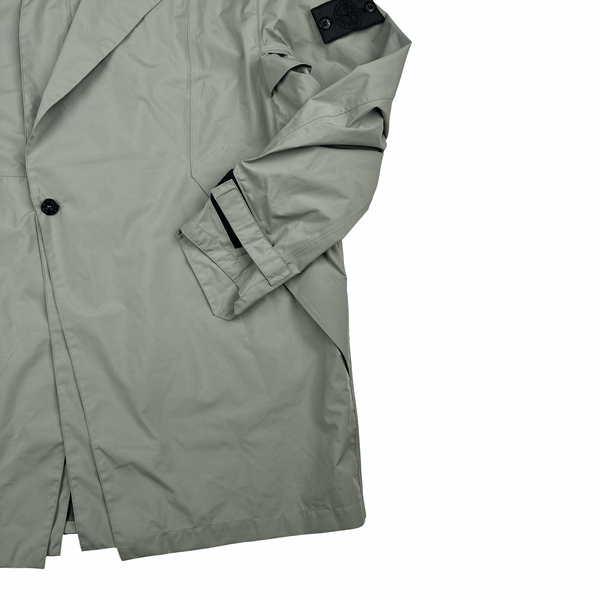 Stone Island 2012 Grey Stealth Goretex Shadow Project Trench Jacket - 3XL