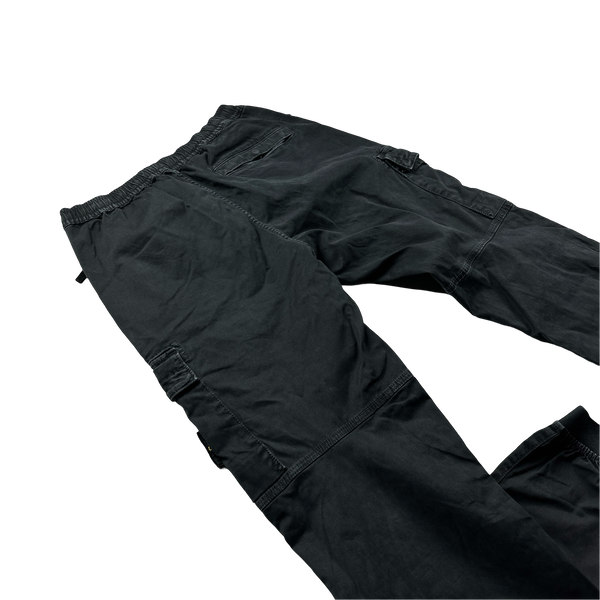 Stone Island 2023 RE T Charcoal Cargo Trousers - 30"