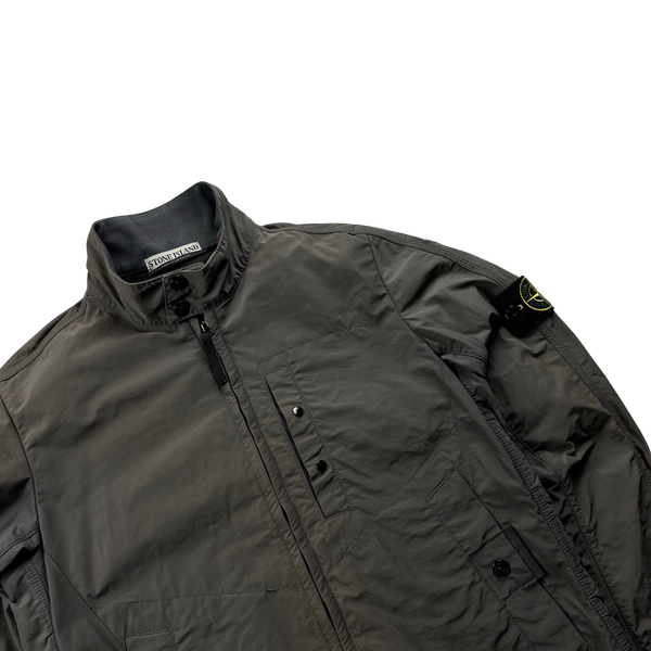 Stone Island 2011 Grey Micro Reps Bomber Jacket - Small