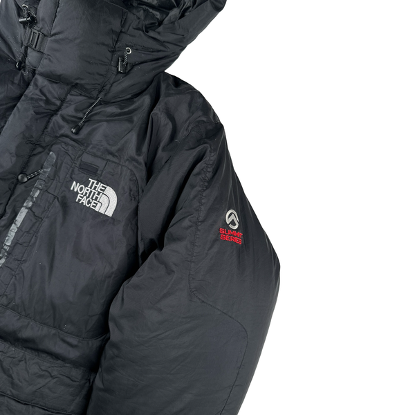 North Face Black Himalayan Summit Series 800 Down Hooded Puffer Jacket - Small