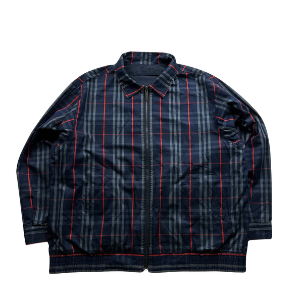 Burberry Nova Check Reversible Harrington Jacket - Medium