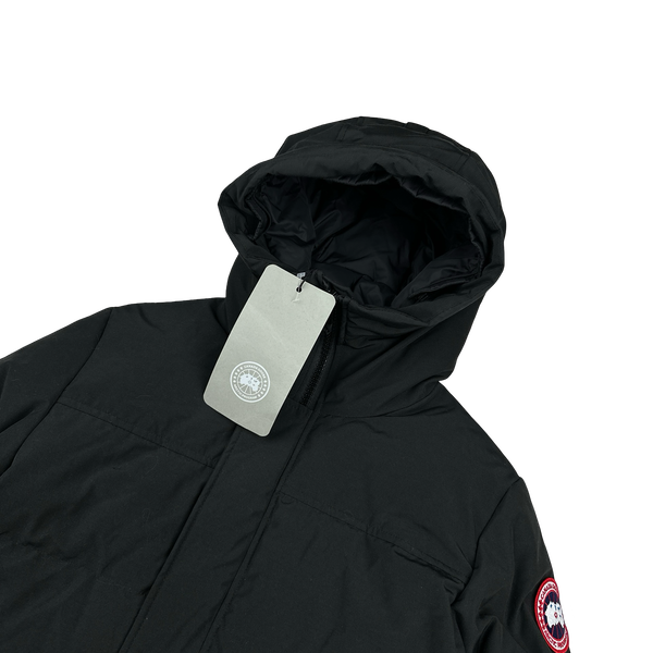 Canada Goose Black Macmilan Parka Jacket - Small