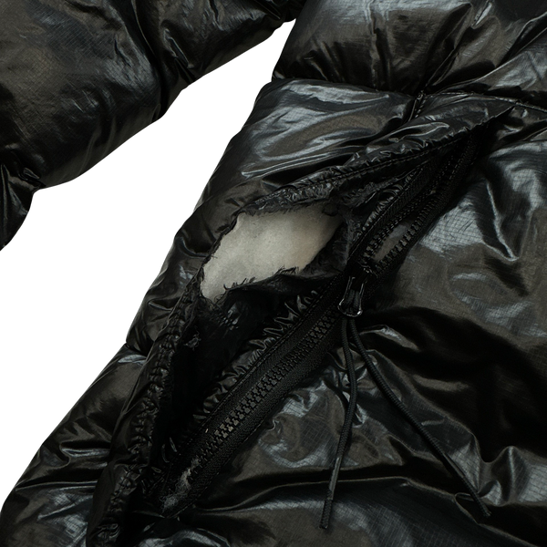 CP Company Black D D Shell Goggle Puffer Jacket - Age 14