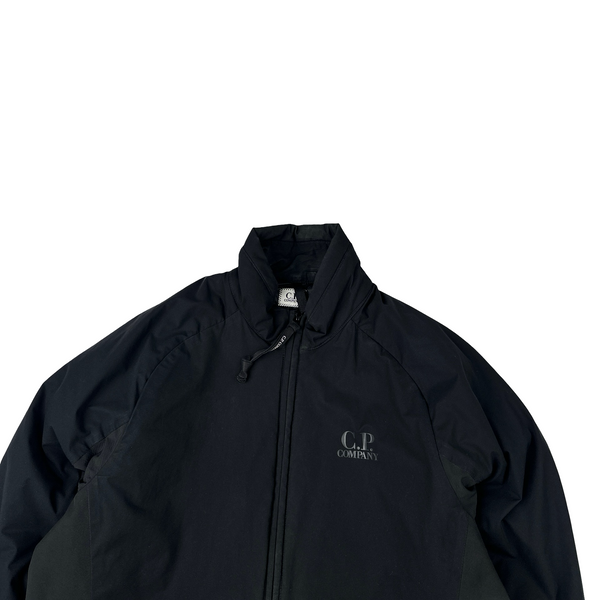 CP Company Black Pro Tek Hooded Jacket - Large