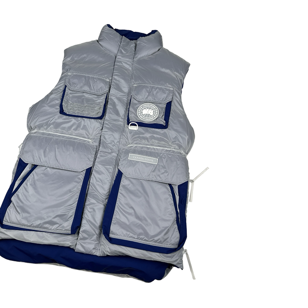 Canada Goose X-Ray Blue Down Filled Gilet Jacket - Medium