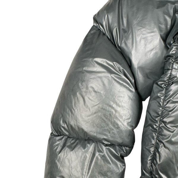 Stone Island 2017 Steel Grey  Pertex Quantum Y Down Puffer Jacket - Medium