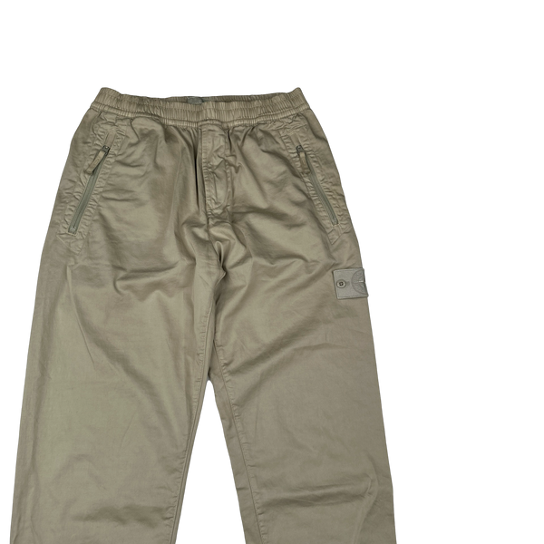 Stone Island 2021 Beige Ghost Cargo Trousers - 30"