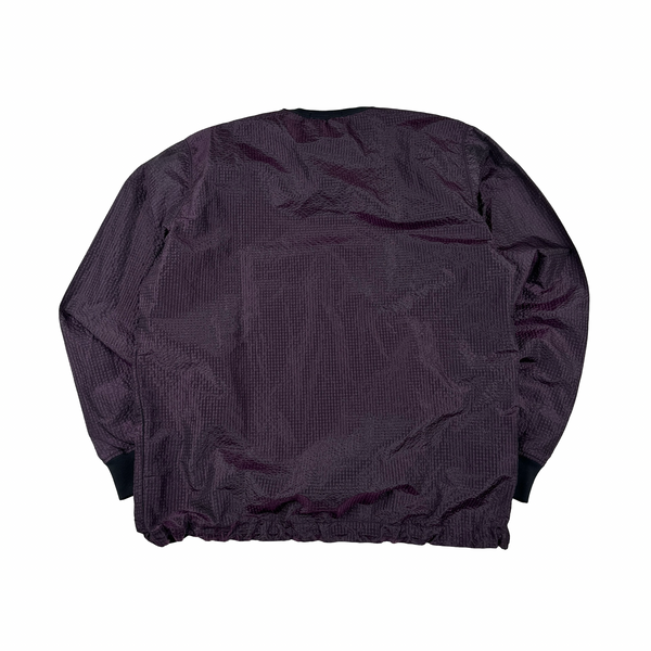 Stone Island 2017 Purple 3D Effect Nylon Metal Pullover Jumper - XL
