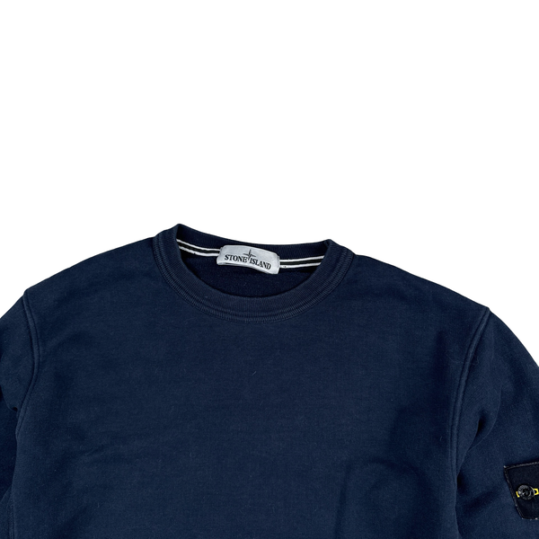 Stone Island 2014 Cotton Navy Crewneck Jumper - Medium