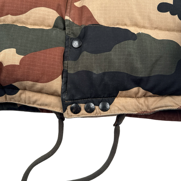 Moncler Norme Afnor Camo Down Filled Jacket - Large