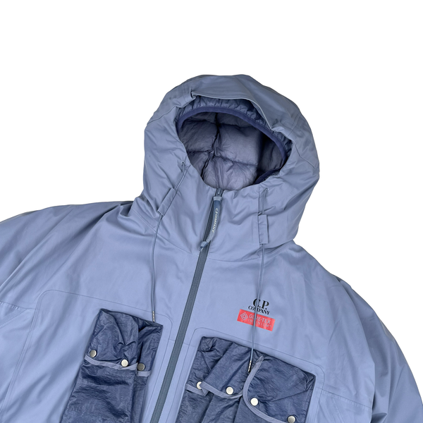 CP Company Lilac Goretex Infinium Waterproof Down Liner Jacket - XXL