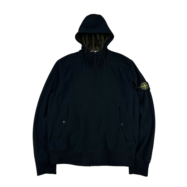 Stone Island 2013 Black Light Soft Shell R Jacket - Large