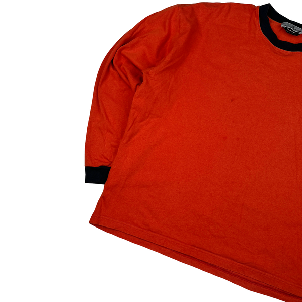 Stone Island 2023 Red/White Marina Back Spellout Jumper - XXL