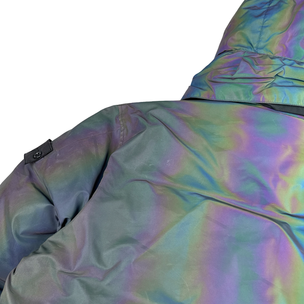 Stone Island 2018 Reflective Scarabeo Down Parka Jacket - XL