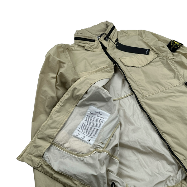 Stone Island 2022 Tan Naslan Light Watro Jacket - Medium