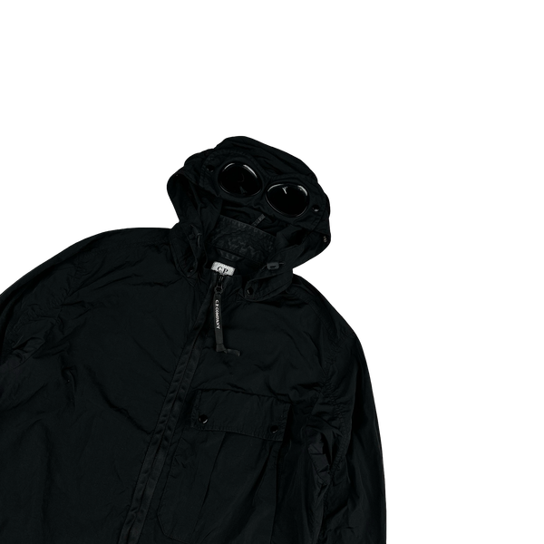 CP Company Black Chrome Goggle Jacket - Small