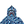 Load image into Gallery viewer, BAPE Blue Shark Camo Full zip up hoodie - 2XL
