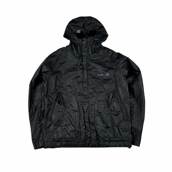 CP Company x Clarks Originals Black Goggle Jacket - Medium