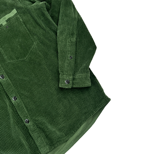 Stone Island 2022 Spellout Corduroy Overshirt - 3XL