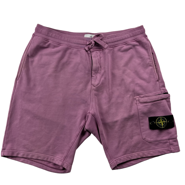 Stone Island 2015 Pink Cotton Shorts - XL