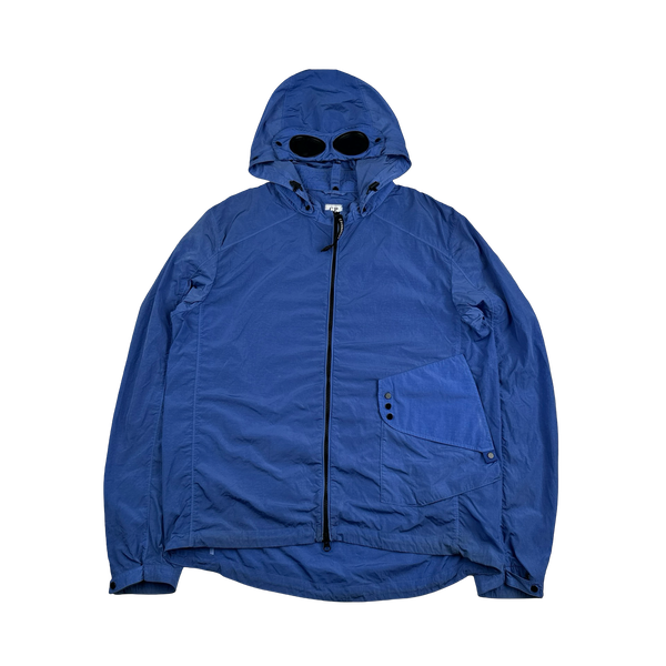 CP Company Blue Chrome R Goggle Jacket - XL