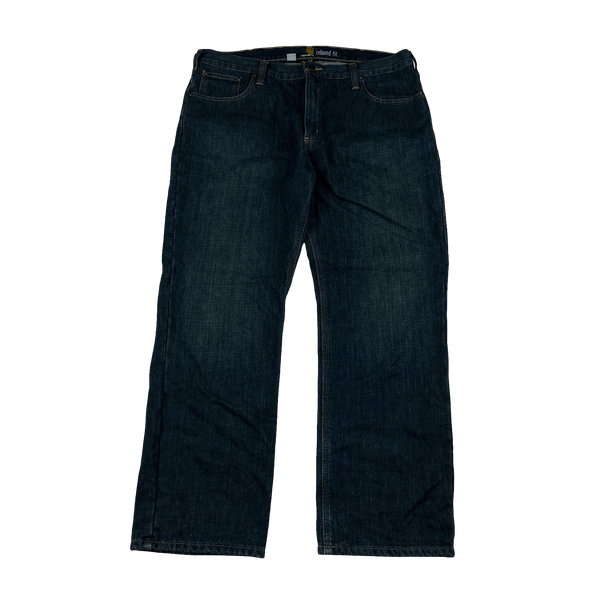 Carhartt Dark Denim Loose Fit Jeans - 38"