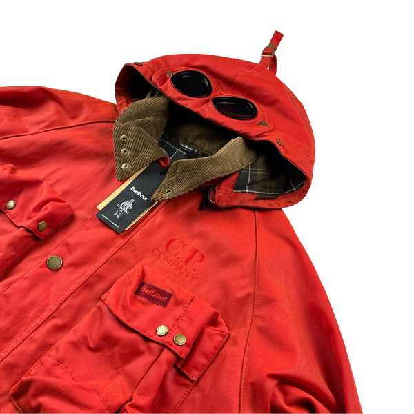 CP Company x Barbour Multi Pocket 500 Mille Waxed Jacket - XL