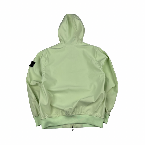 Stone Island 2023 Mint Light Soft Shell R eDye Technology Jacket - Small