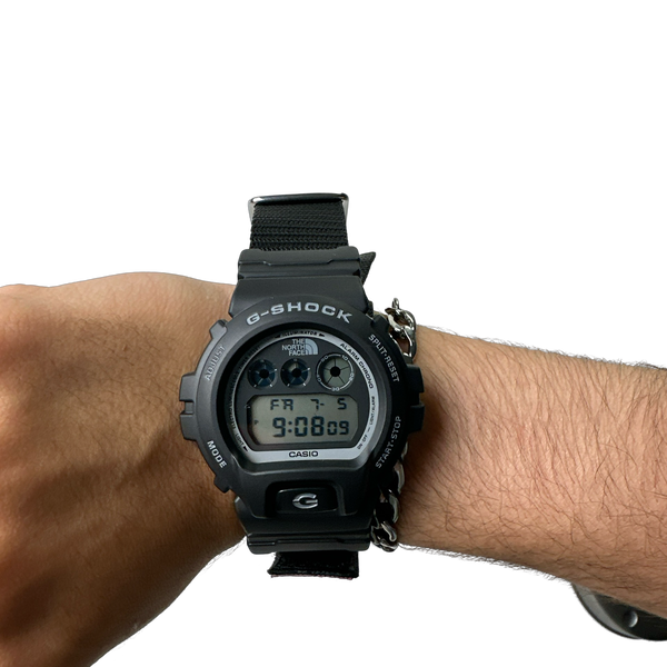 Supreme X North face X G shock Black Digital Watch Mat s Island