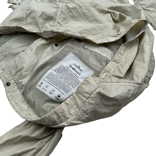 Stone Island 2013 Tan Membrana TC Field Jacket - Large