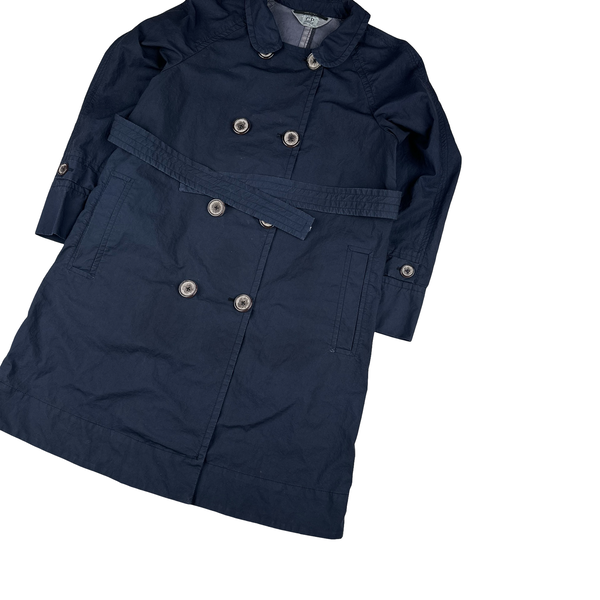 CP Company 2009 Navy Nylon Trench Coat - XS