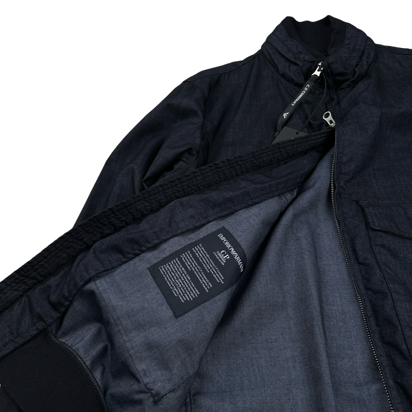 CP Company x Armani Lens Viewer Wool Gum Bomber Jacket -XXL