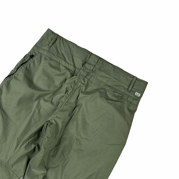 CP Company Olive Green Lens View Cargo Trousers - 32"