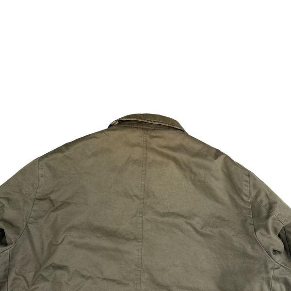 Burberry Heavyweight Khaki Nova Check Lined Bomber Jacket - XXL