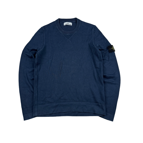 Stone Island 2017 Navy Crewneck Jumper - Medium