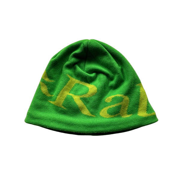 RAB Two Tone Green Spellout Beanie