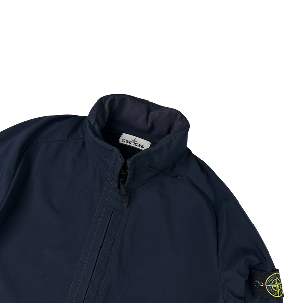 Stone Island 2016 Navy Light Soft Shell R Jacket - Large
