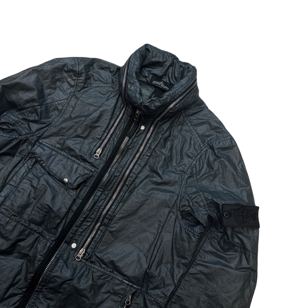 Stone Island Black Opak Shadow Project Jacket - Medium
