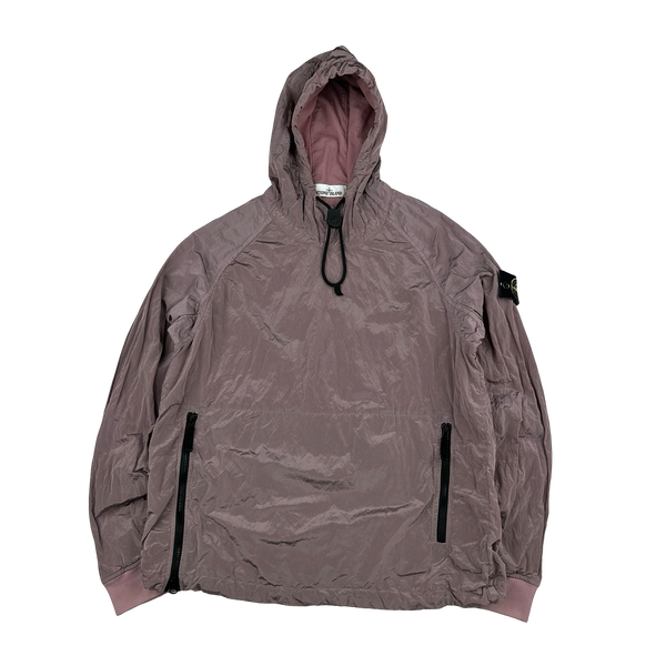 Stone Island 2018 Pink Nylon Metal Smock - Medium