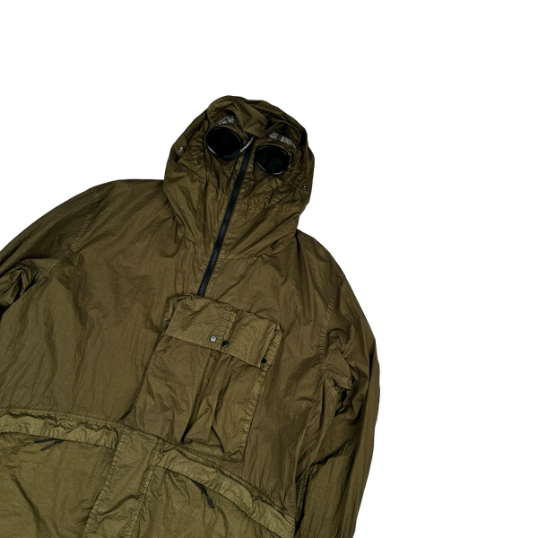 CP Company x Adidas  Khaki Explorer Chrome Goggle Jacket - Large