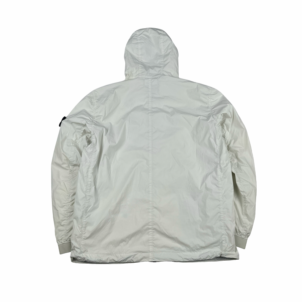Stone Island White Nylon Skin Touch TC Jacket - XL