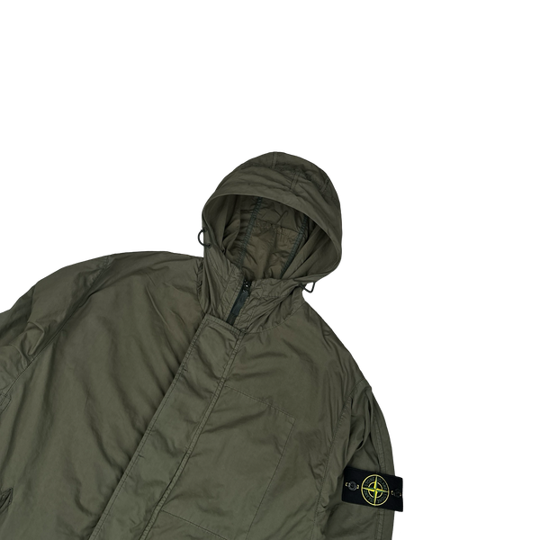 Stone Island 2014 Khaki David Light TC Cotton Jacket - Medium