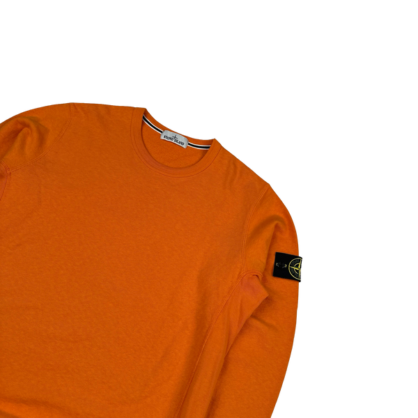 Stone Island 2013 Orange Pullover Crewneck Jumper - XL