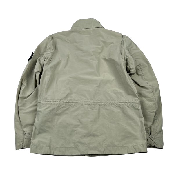 Stone Island 2019 Tan Micro Reps Multipocket Parka Jacket - Medium