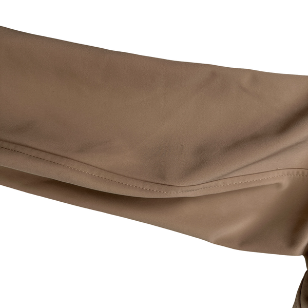 Stone Island 2021 Pale Pink Soft Shell E Dye Hooded Jacket - Small