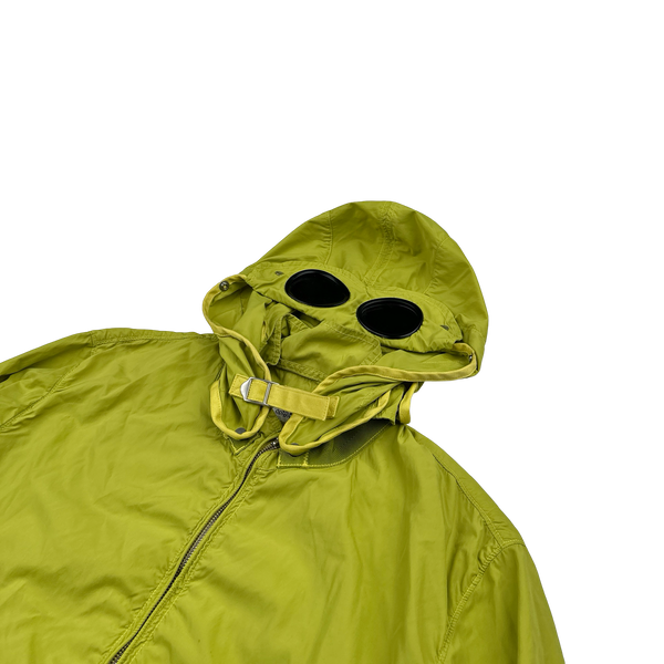 CP Company 2009 Lime Nylon Goggle Jacket - XL